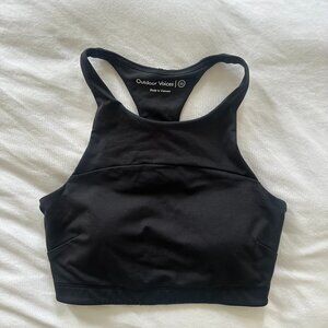 Outdoor Voices Sports Bra in Black XS